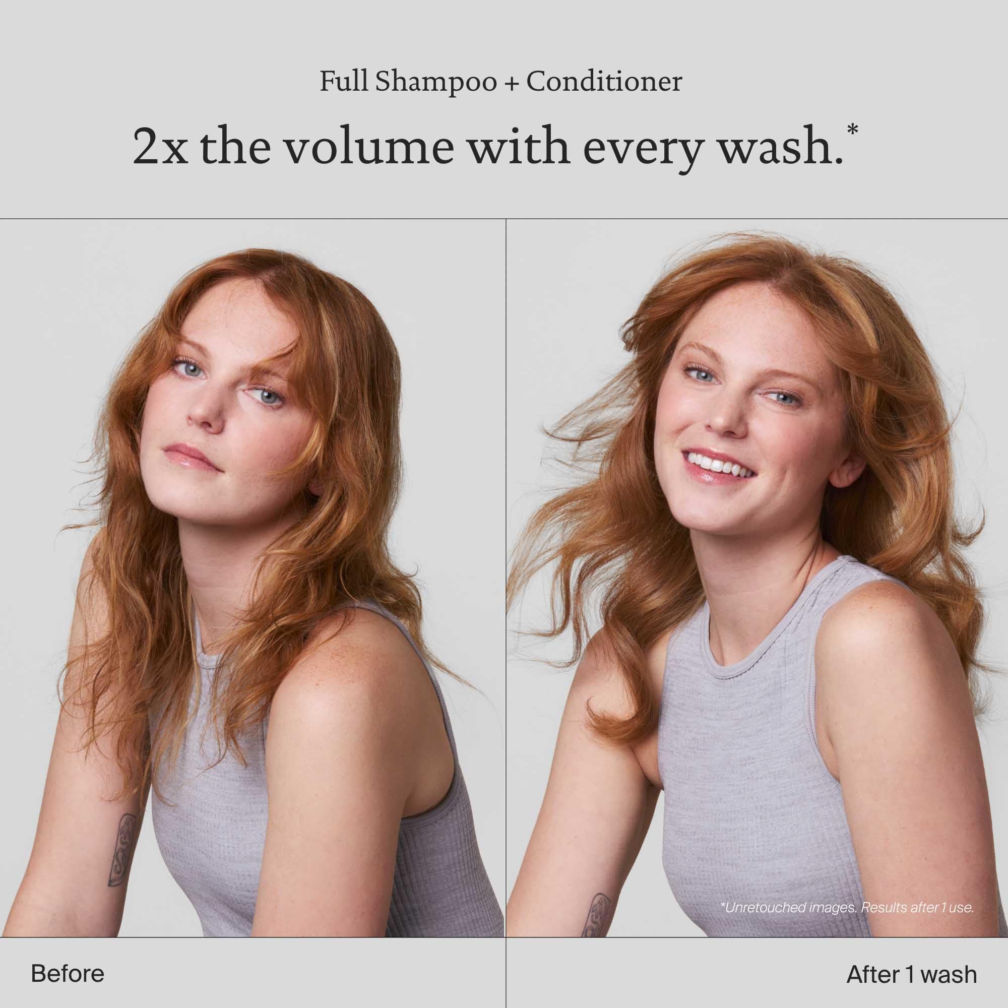 Living Proof Full Conditioner aporta suavidad y textura sedosa para el cabello.