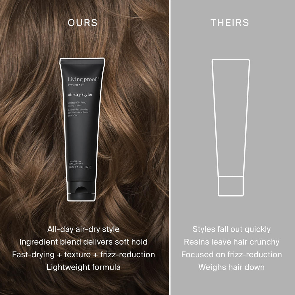 Cheveux définis et texture naturelle avec le Style Lab Styler sans chaleur