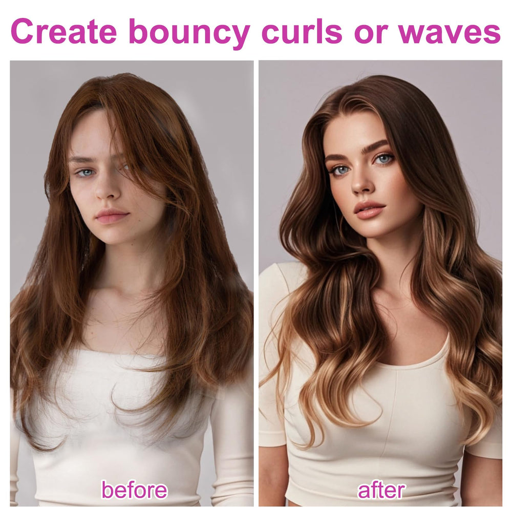 Barril Liwoowe de 40 mm para cabello grueso, rizos con volumen