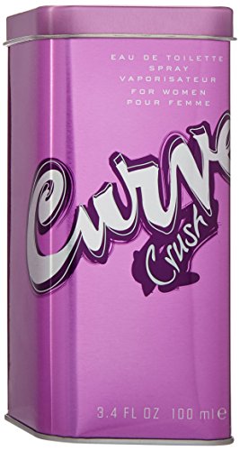 Muestra el empaque sofisticado de Curve Crush, ideal como regalo.