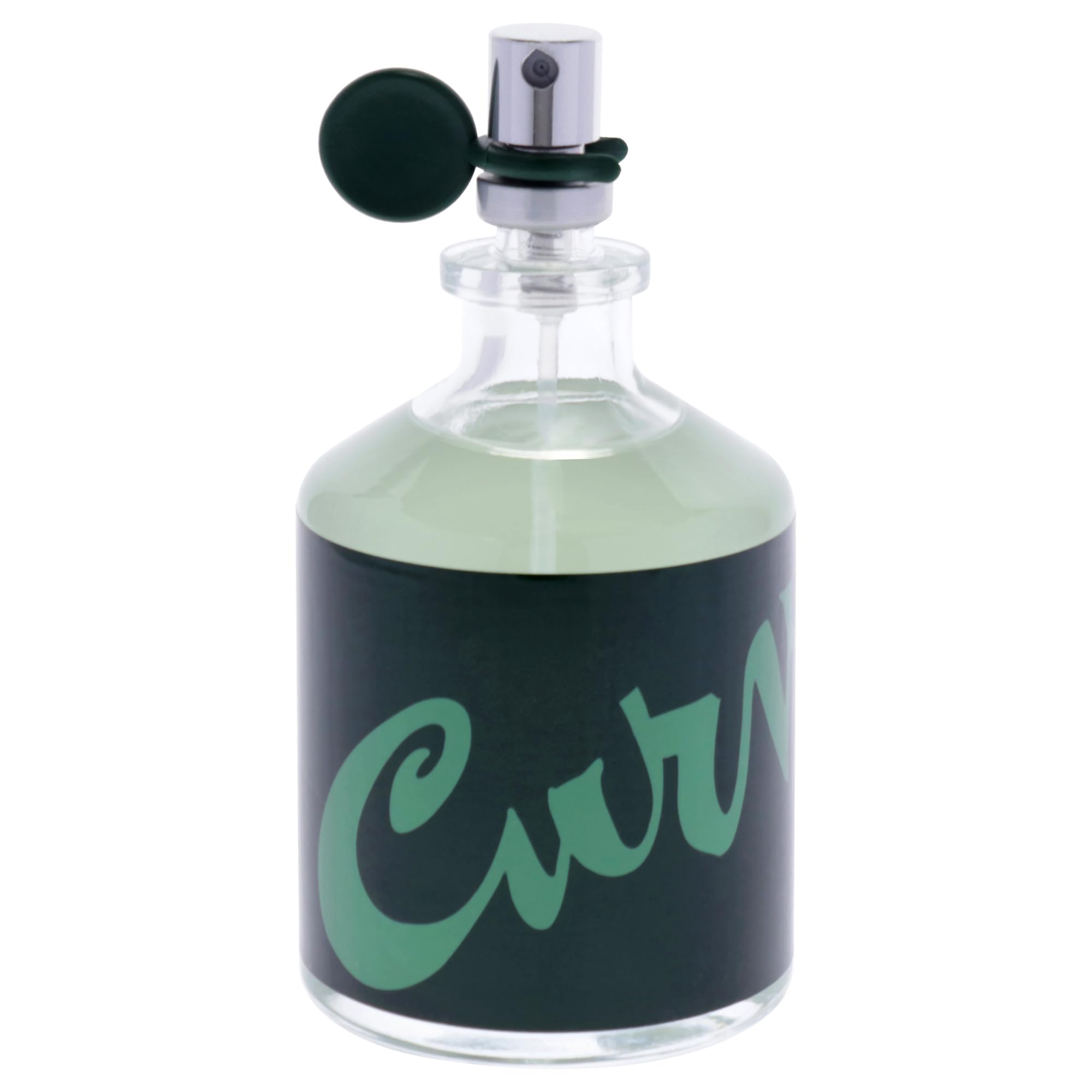 Etiqueta describe la fragancia centrada en hojas verdes y madera de cedro.