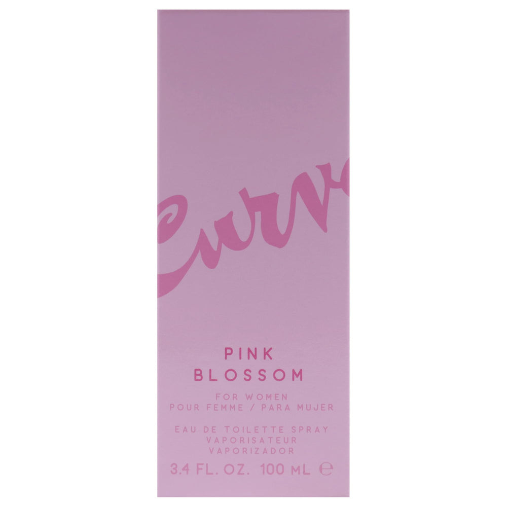 Notas verdes y lirio de agua intensifican la frescura de Curve Pink Blossom.