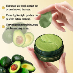 Textura cremosa de aguacate de Lkdsoaf ideal para preparación rápida antes del maquillaje.