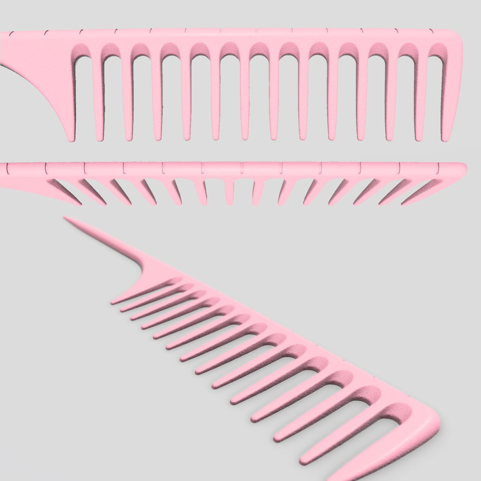 LLTGMV peine para partes de pelo, partición precisa sin esfuerzo