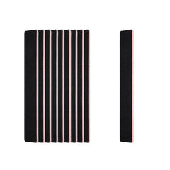 LNAUJS limas rectangulares 100 grano para dar forma a uñas duras