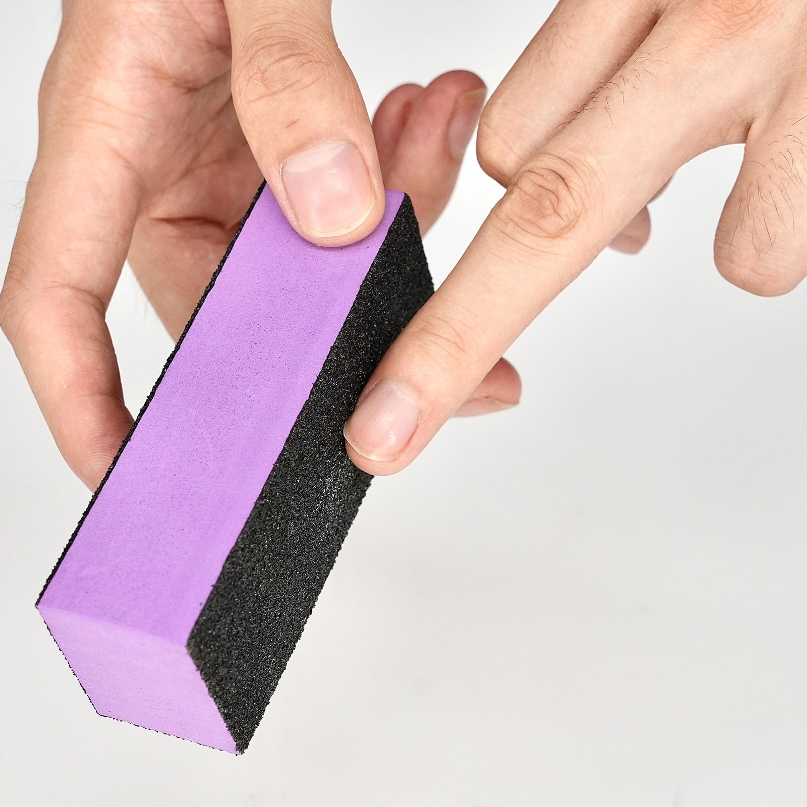 LNAUJS lima uñas, lijado grueso para uñas naturales resistentes.