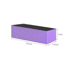 LNAUJS paquete de 14 bloques lijadores, conjunto completo para manicure.