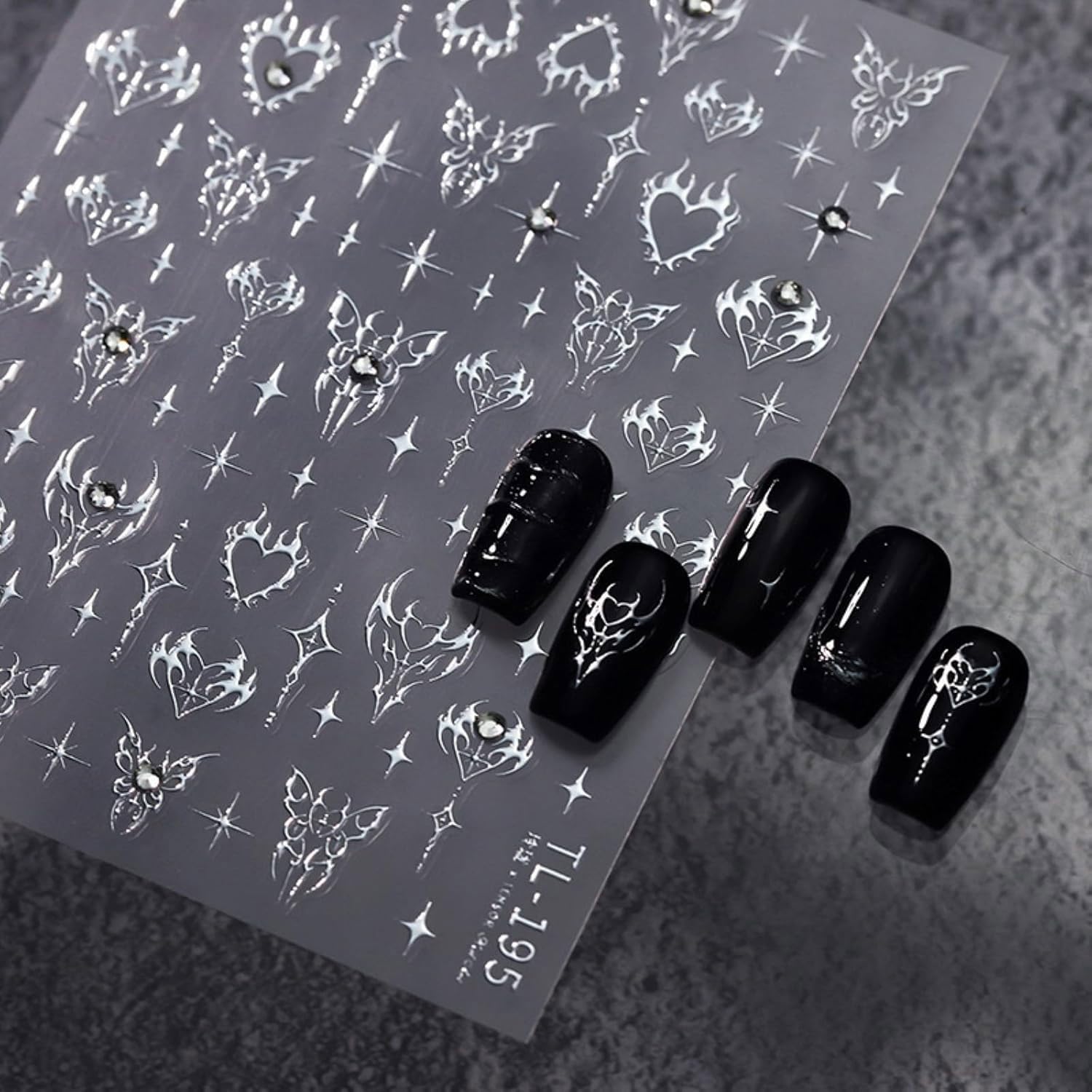 Lnulyaciy estrellas 5D relieve: realza uñas con efecto tridimensional duradero.