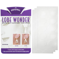 Lobe Wonder parche soporte lóbulo original, uso diario seguro para aretes.
