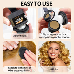Lockmio fibras capilares mayor densidad para cabello visiblemente más grueso.