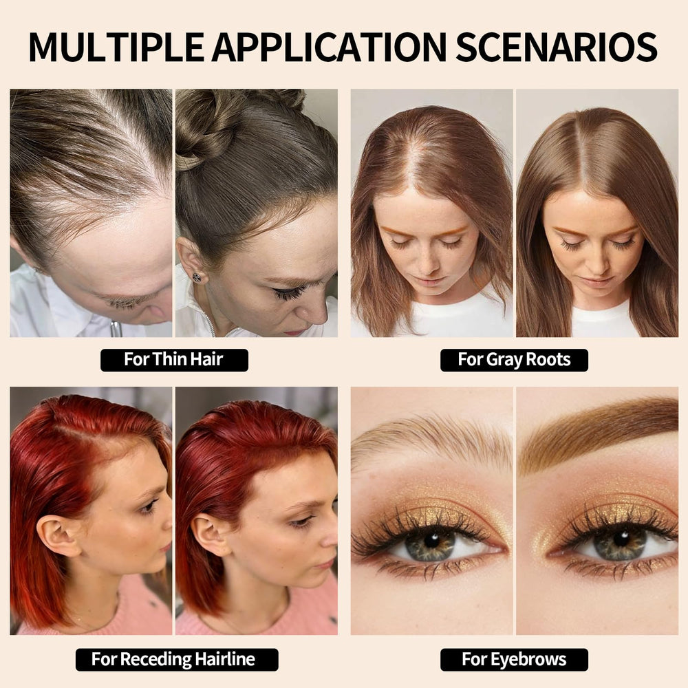 Lockmio polvo fibras para cabello claro aporta volumen visual.