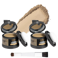 Lockmio polvos para raíces natural rubio claro para un look más definido.