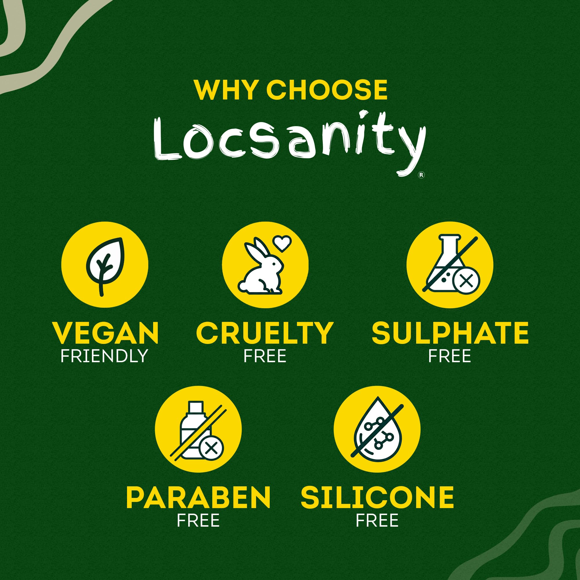 Locsanity: tamaño 32oz para uso frecuente y ahorro.