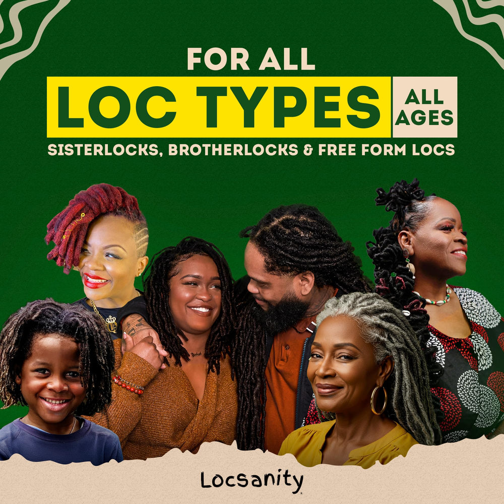 Locsanity usage quotidien pour dreadlocks, routine simple.