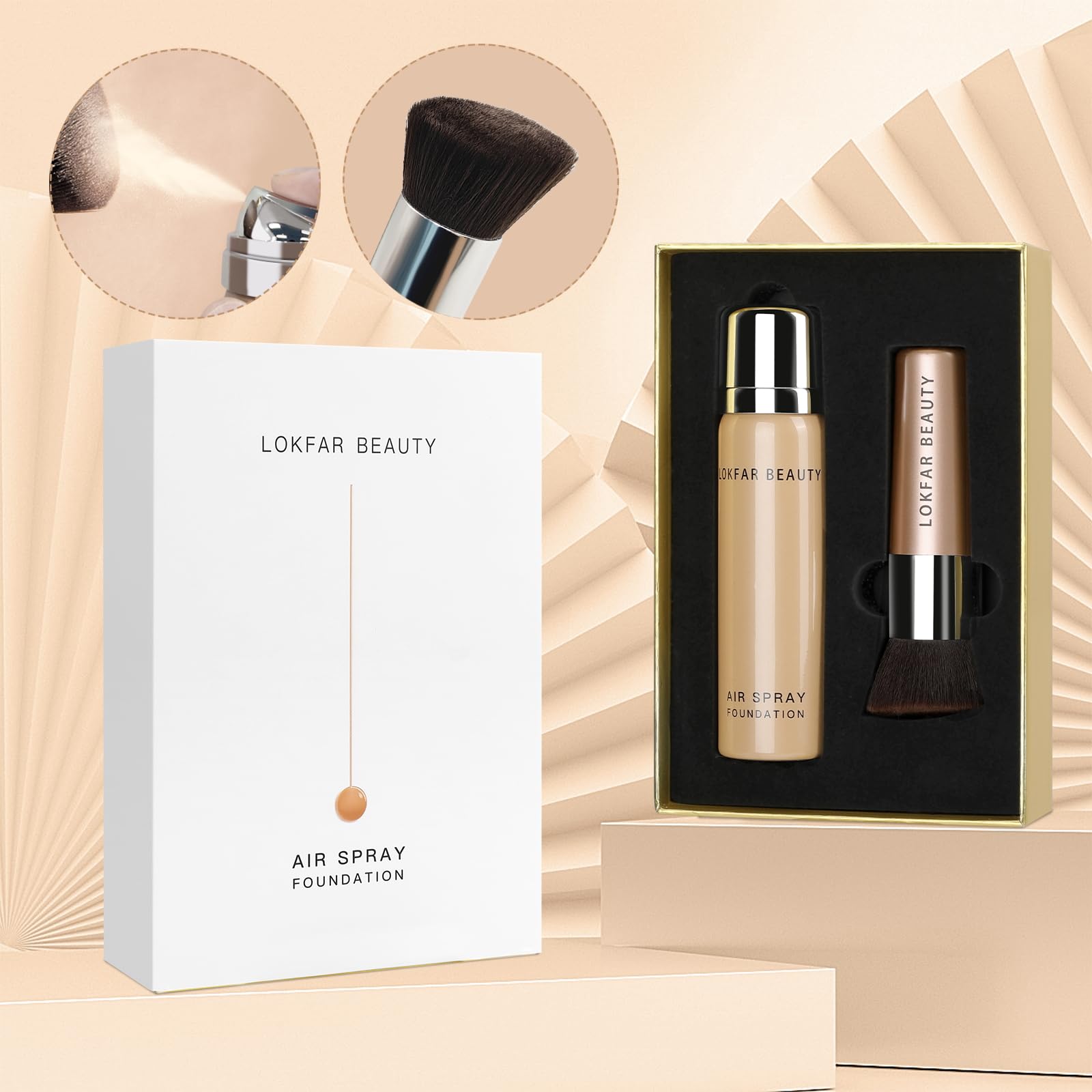 LOKFAR Travel Compact Case keeps makeup ready anywhere