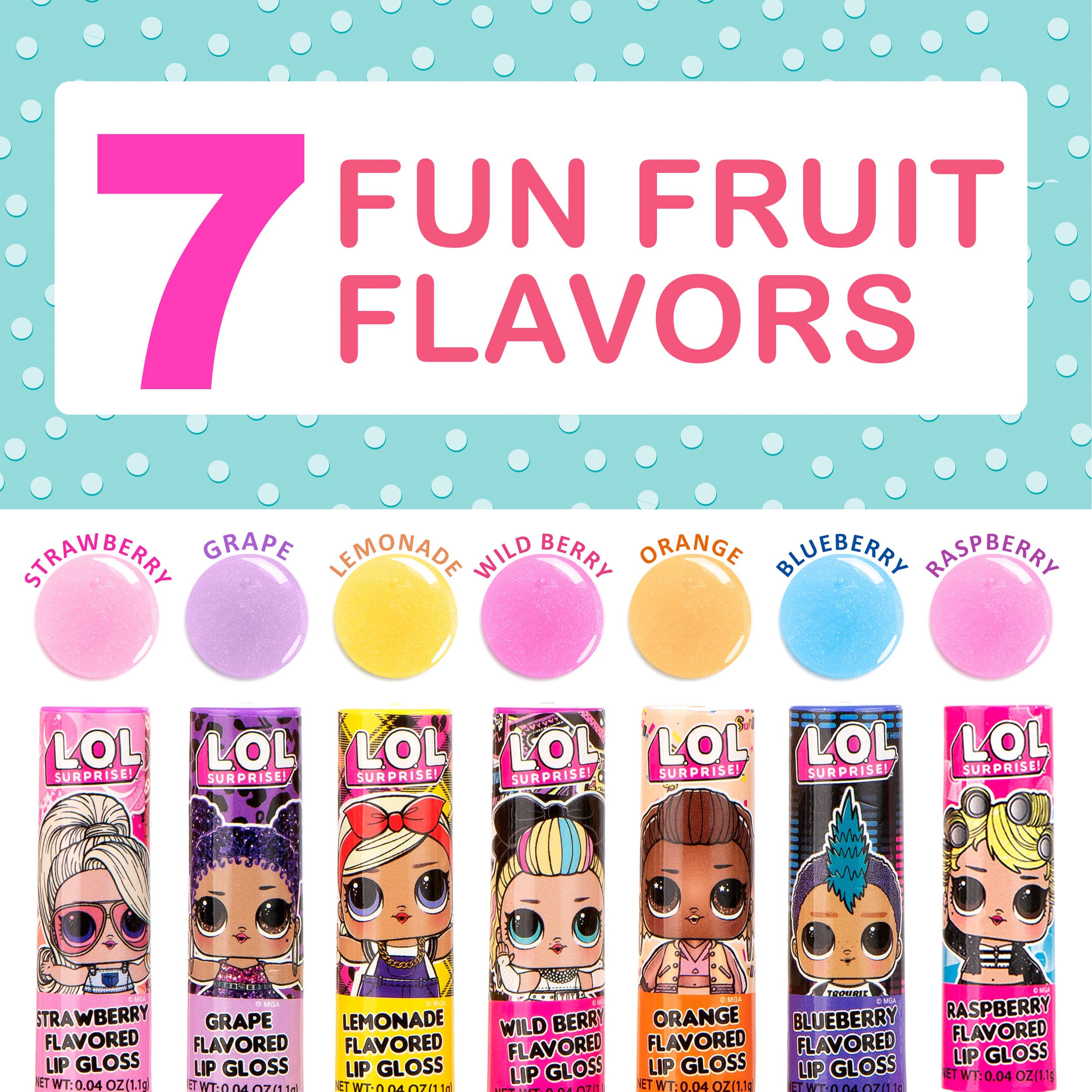 L.O.L. Surprise brillo labial bayas silvestres para aventuras