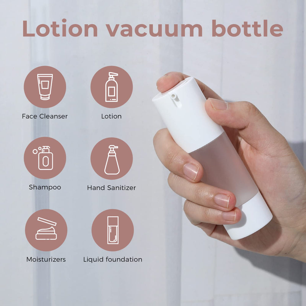 Longway dispensador sin aire compacto para maquillaje y cremas