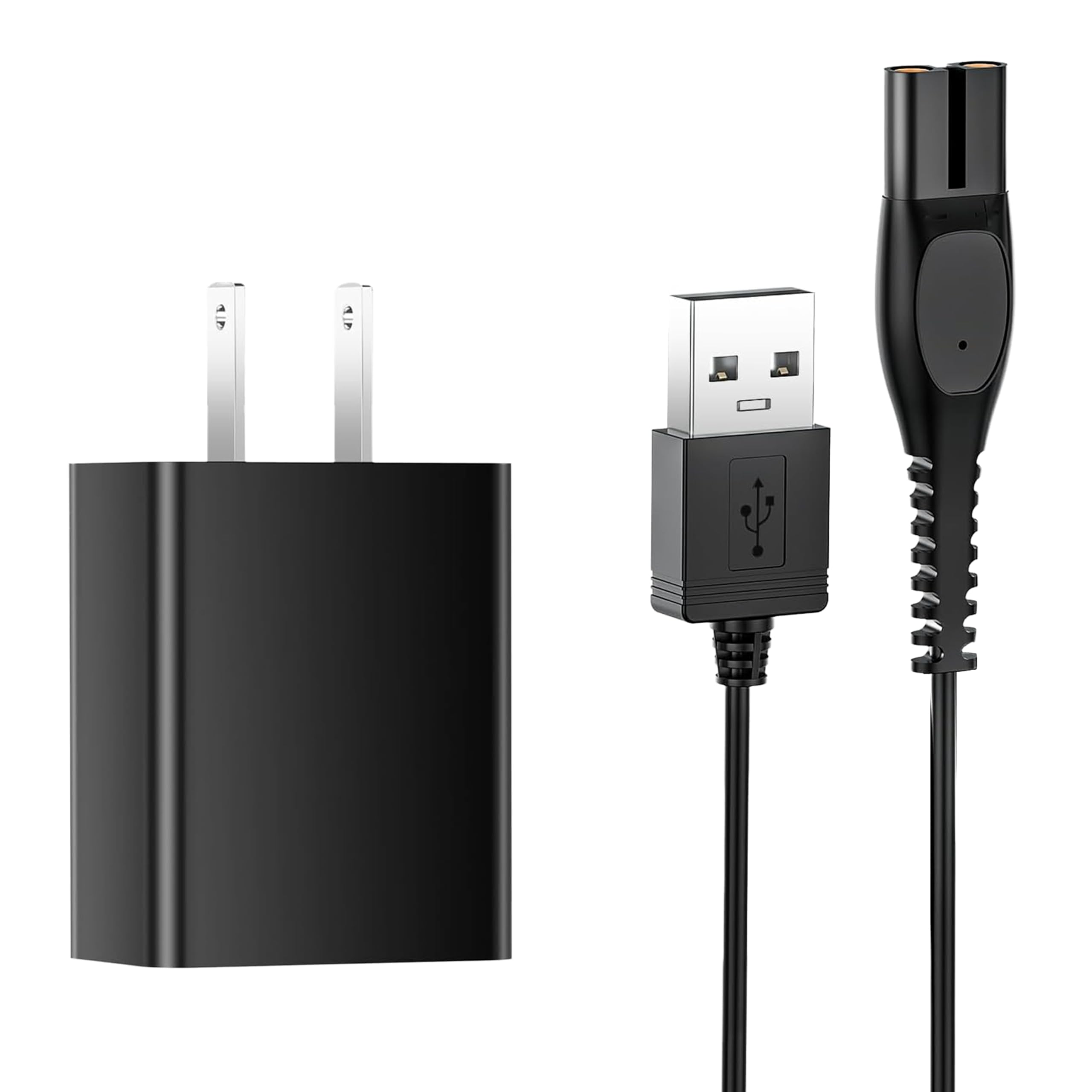 Lonzeais cargador 5V para Philips Norelco con cable de 3 pies, carga estable.