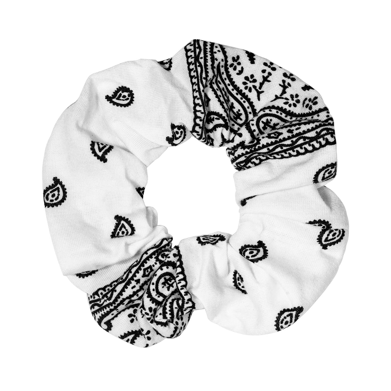 LOOKSEVEN scrunchies algodón, tacto suave para uso prolongado.