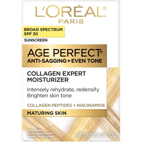 L’Oréal Paris Age Perfect: protección UVA/UVB integrada para cuidado diario.