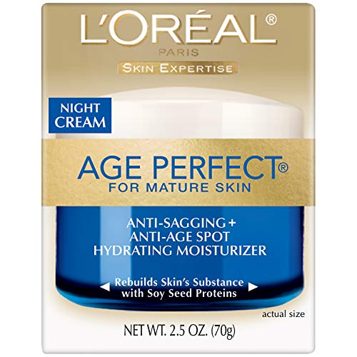 L’Oréal Paris Age Perfect crema nocturna, textura suave que se absorbe rápidamente.