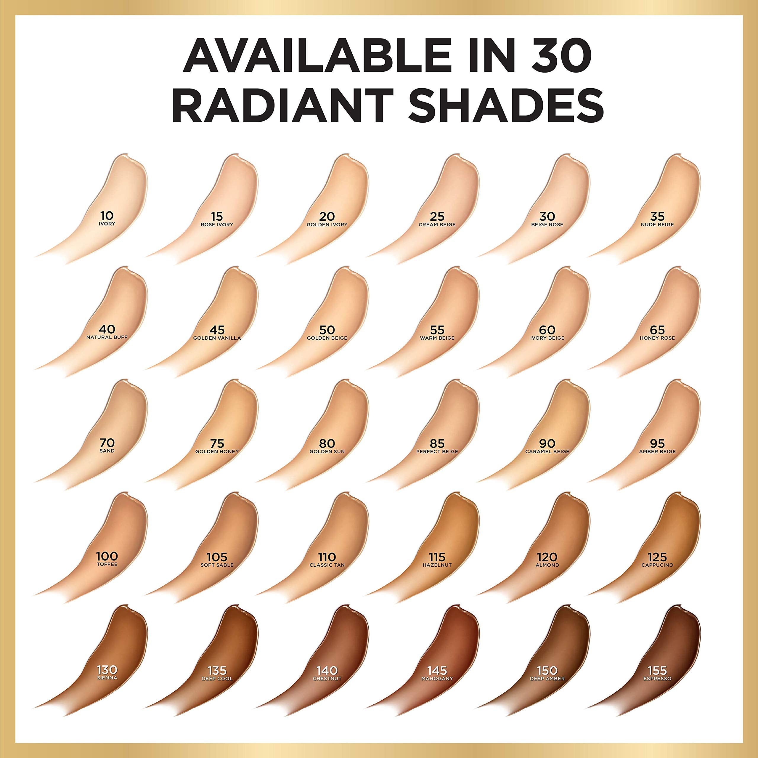 L'Oreal Paris Age Perfect Radiant Serum Foundation, acabado radiante sin asentarse en líneas