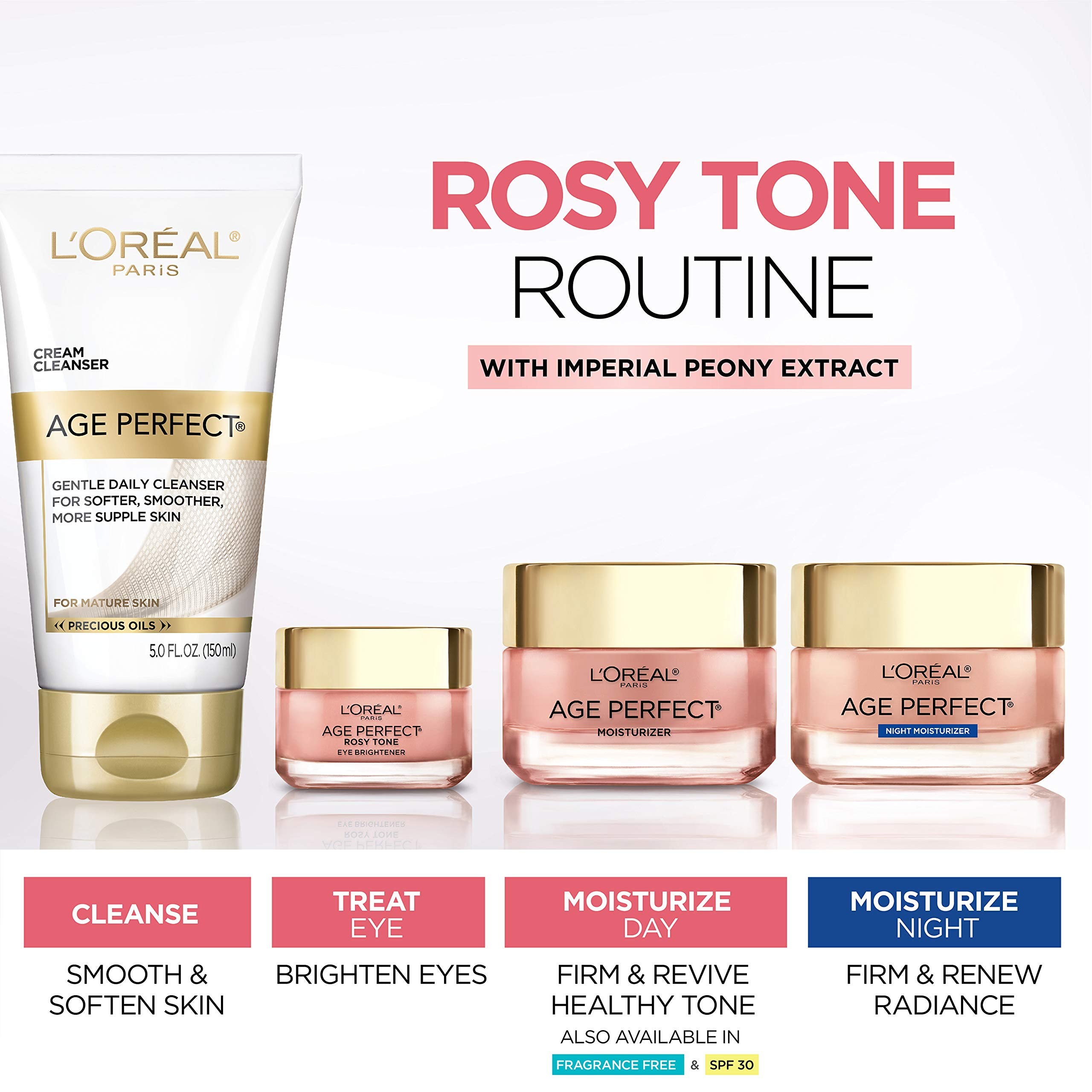 Hidratación diaria para piel muy seca y madura con Rosy Tone.