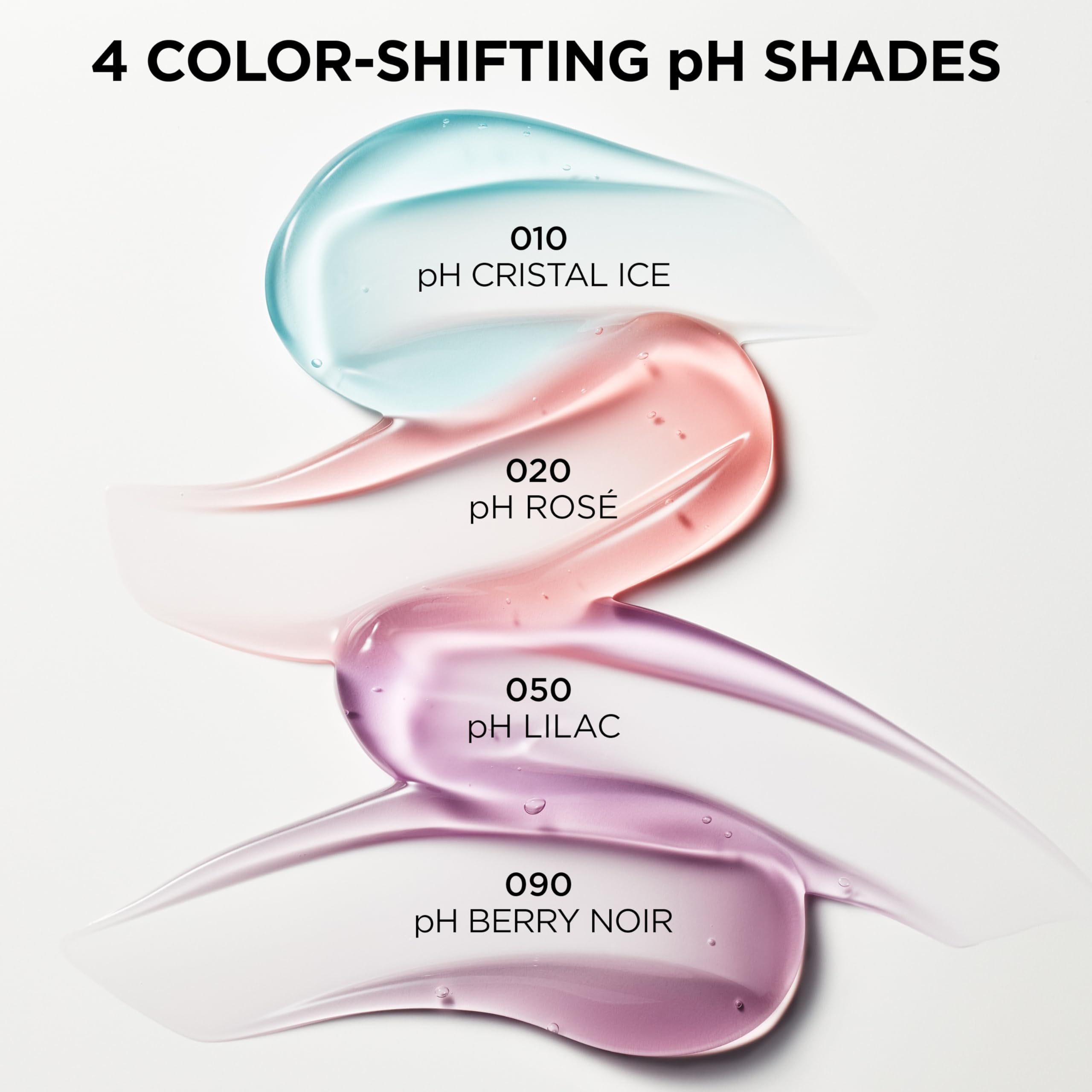 L’Oréal Paris Plump Ambition: tono Cristal Ice con brillo duradero.