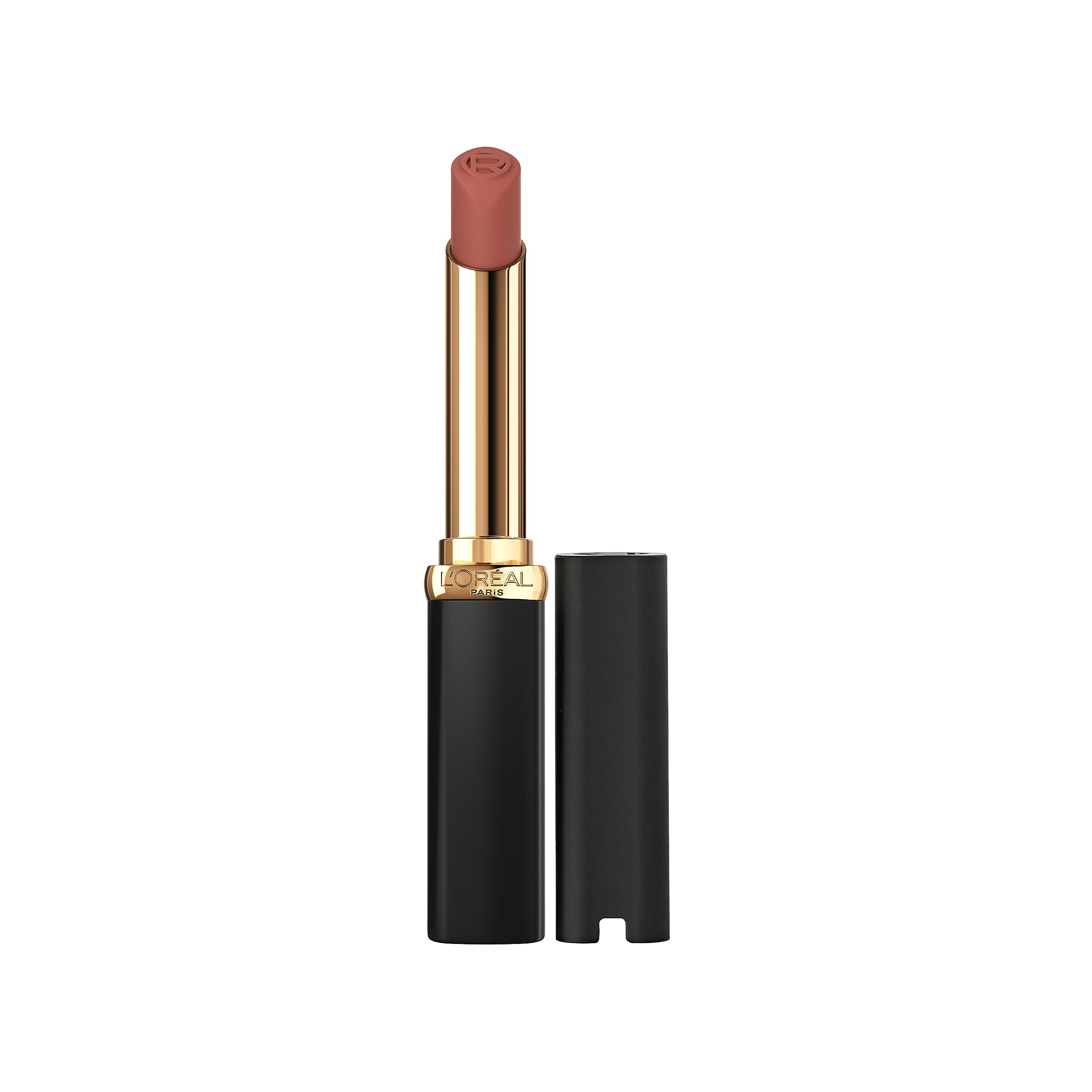 L'Oréal Paris Colour Riche Intense Volume Matte Le Nude Defiant, barra de labios mate de larga duración.