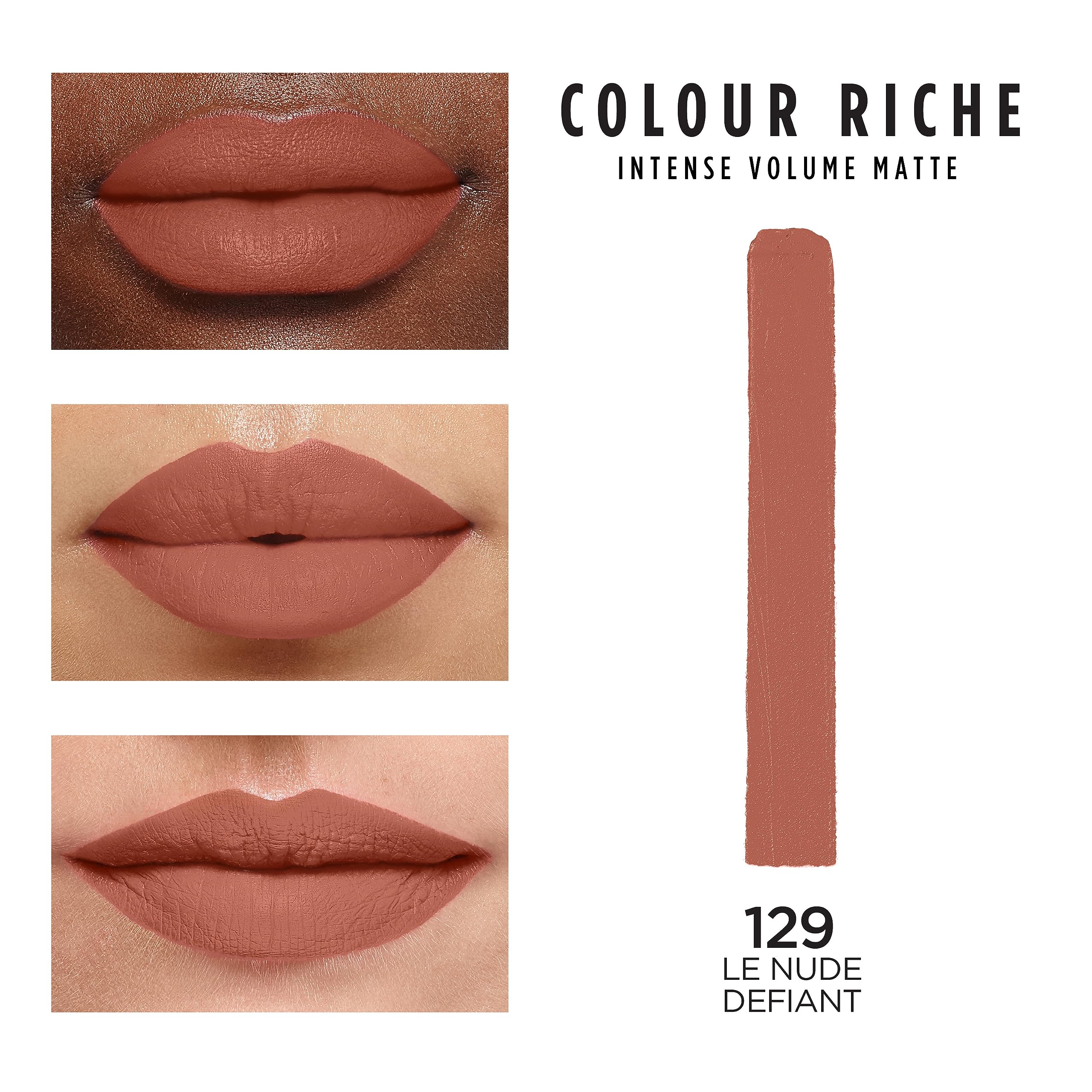 L'Oréal Paris Colour Riche Intense Volume Matte delineado-labios, definición precisa.