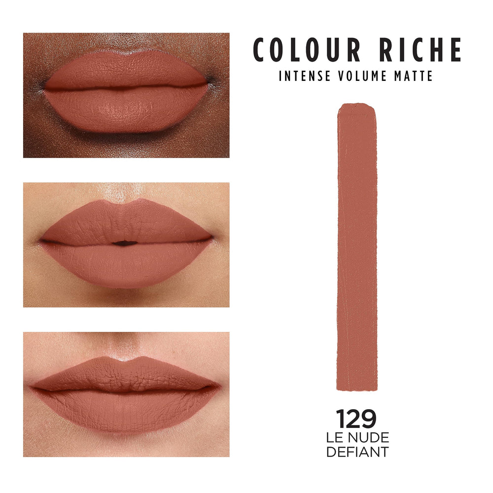 L'Oréal Paris Colour Riche Intense Volume Matte delineado-labios, definición precisa.