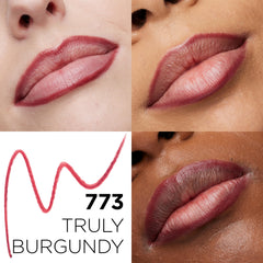 Colour Riche Lip Liner tono Truly Burgundy, muestra de color intenso.