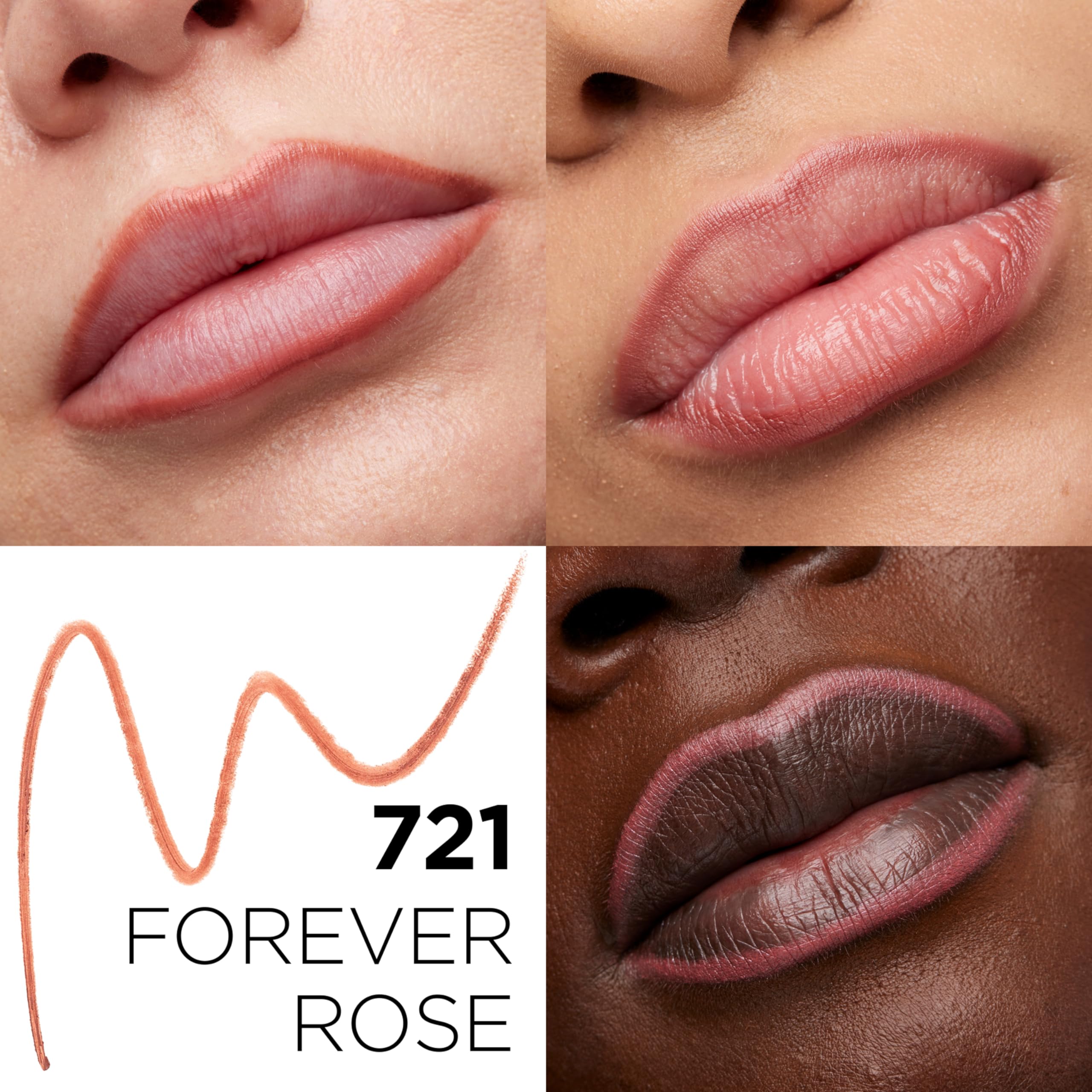 L'Oréal Paris Colour Riche Lip Liner textura cremosa facilita contorno suave.