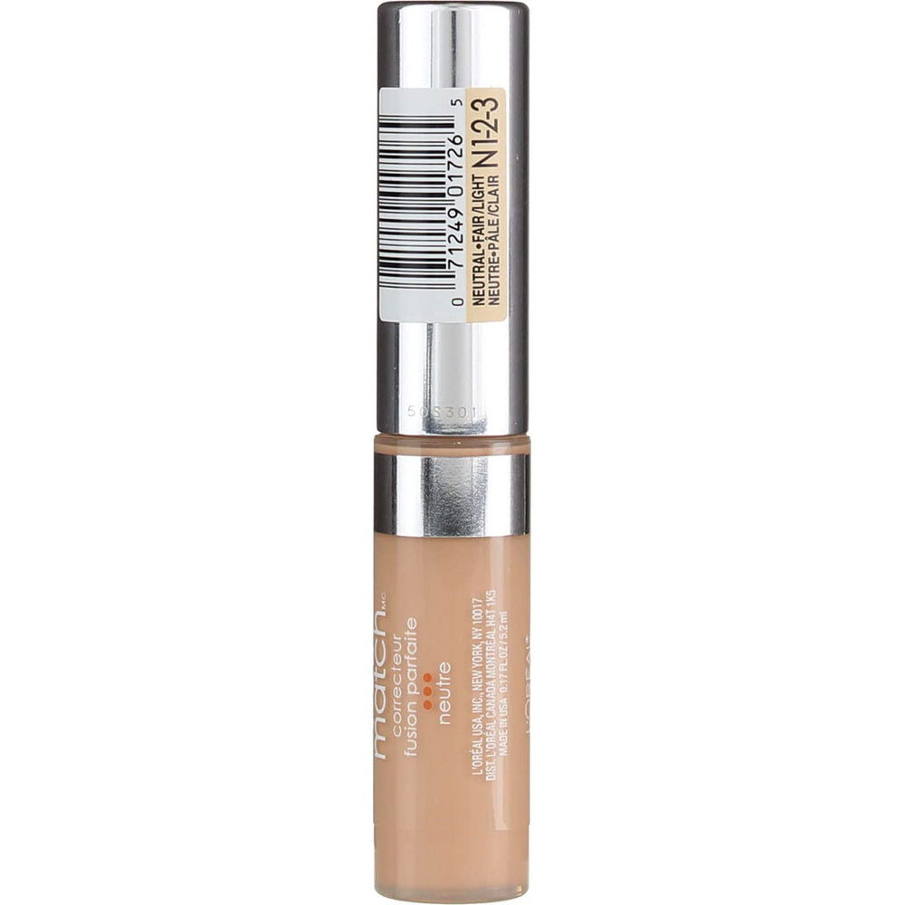 L’Oréal Paris Corrector neutral N1-2-3, cobertura que reduce manchas visibles.
