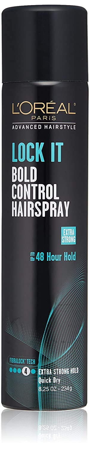 L’Oréal Paris Lock It Bold Control fijador frasco listo para fijar el peinado todo el día