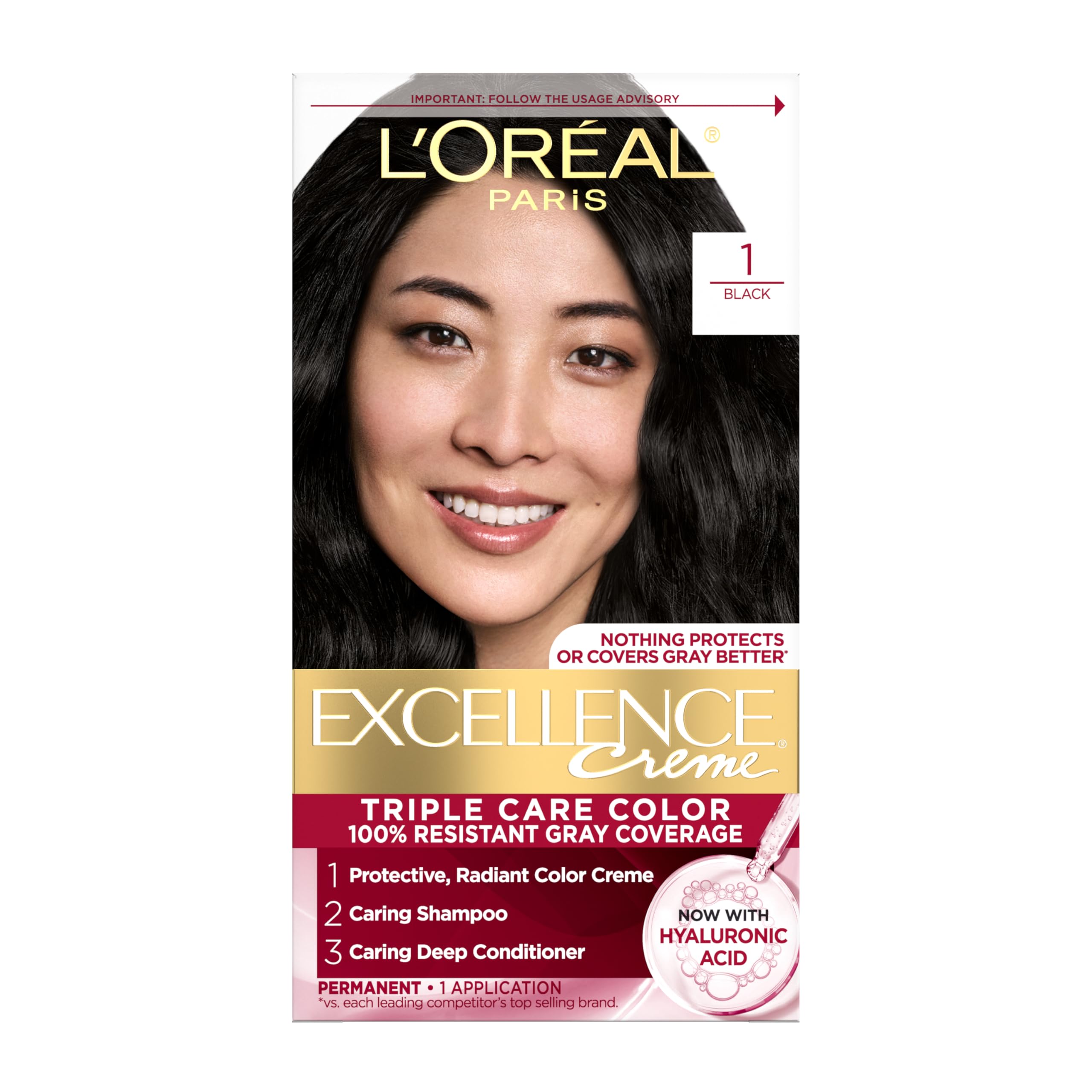 L'Oréal Paris Excellence Crème: aplicación fácil para cobertura total de canas