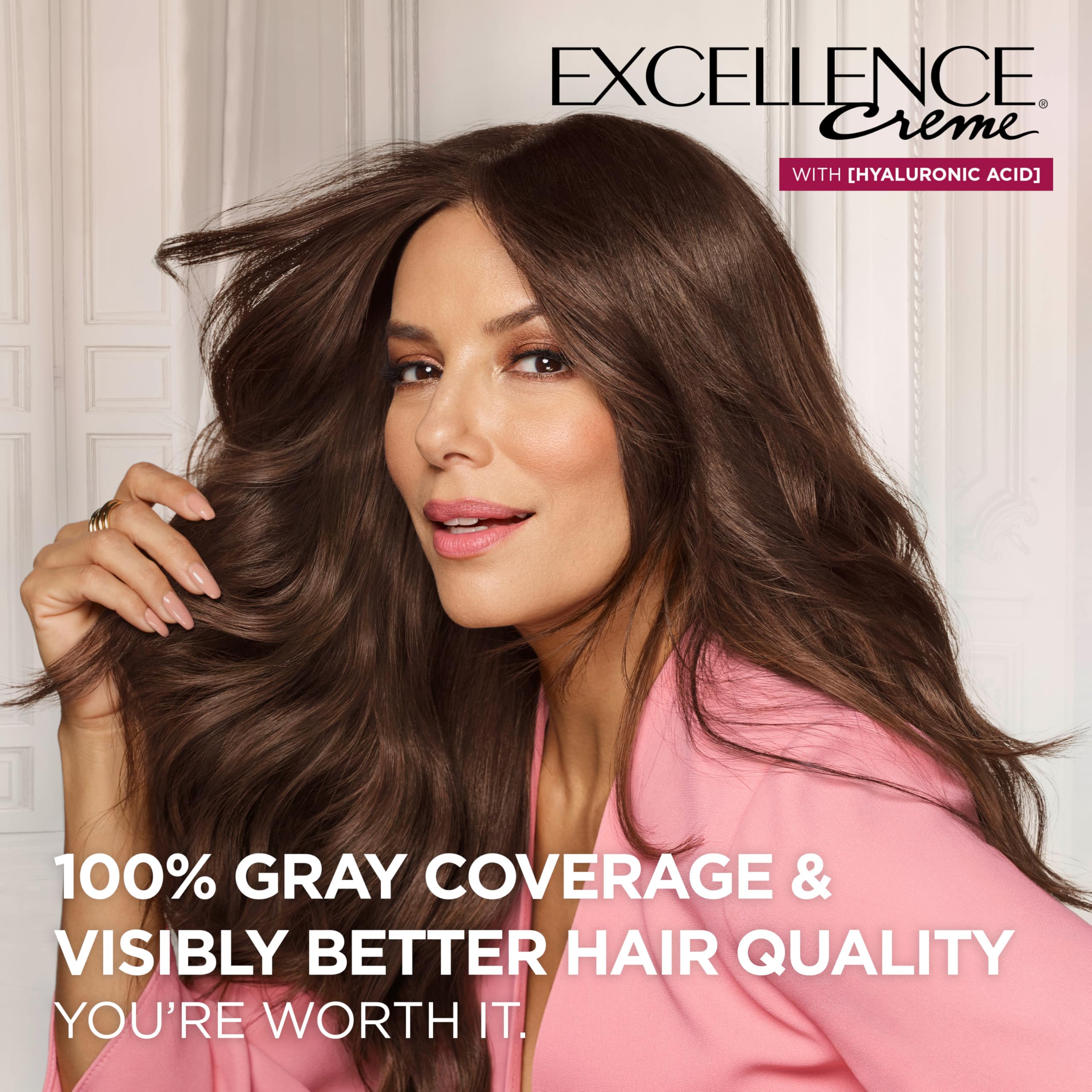 L'Oréal Paris Excellence Crème: cobertura del 100% de canas para un color uniforme