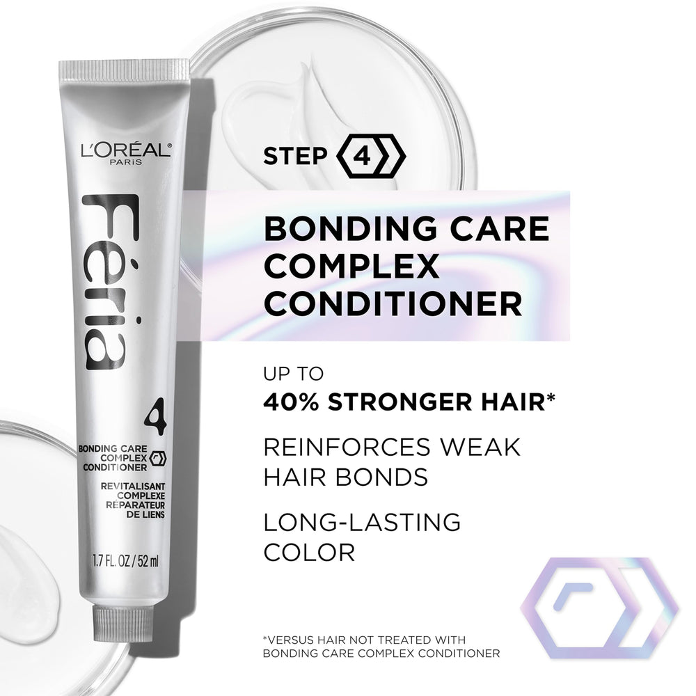L'Oreal Paris Feria color permanente ofrece resultados duraderos y vibrantes.