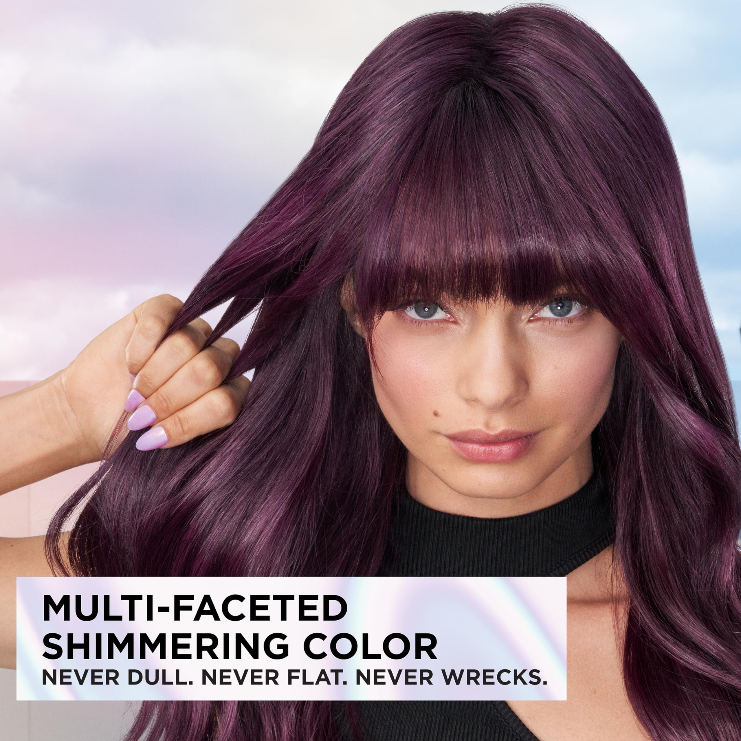 L'Oreal Paris Feria cabello brillante y vibrante tras la coloración.