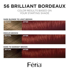 L'Oreal Paris Feria reflejos prismáticos que realzan cada hebra con brillo.