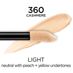 L'Oréal Paris Full Wear Concealer, cobertura total para ojeras y manchas con acabado mate.