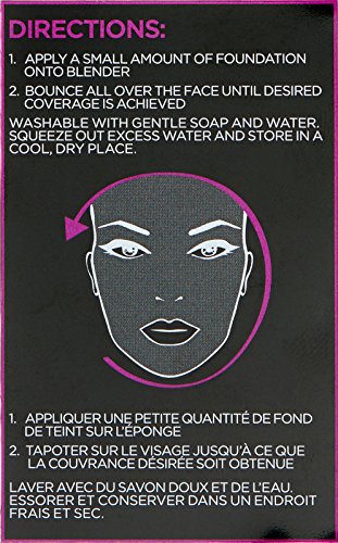 La esponja L’Oréal Paris Blend Artist tiene textura suave para difuminar