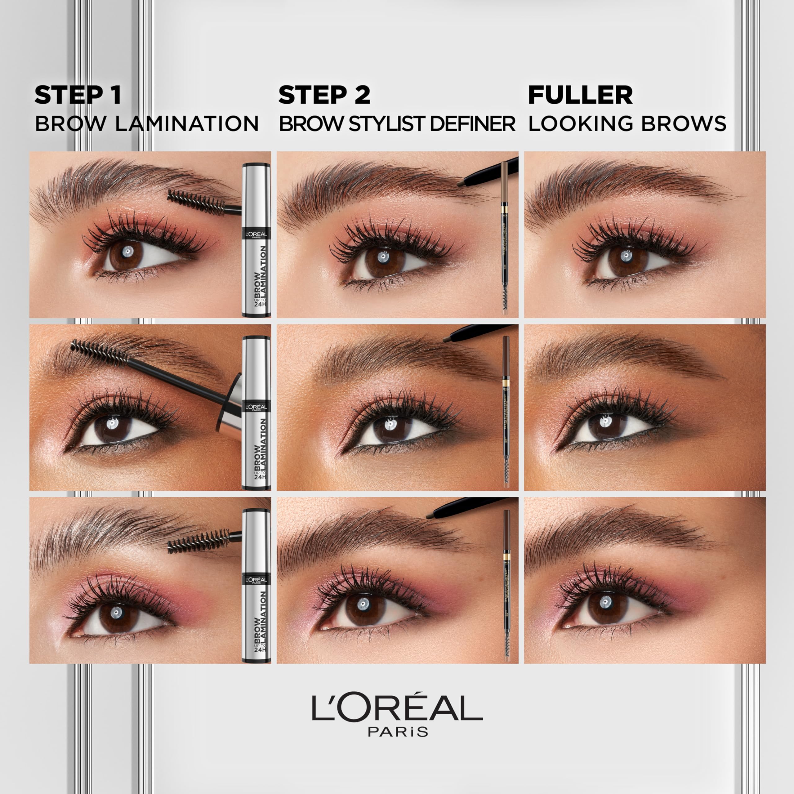 L'Oreal Paris Infallible cejas fijación 24h con efecto alzado y natural