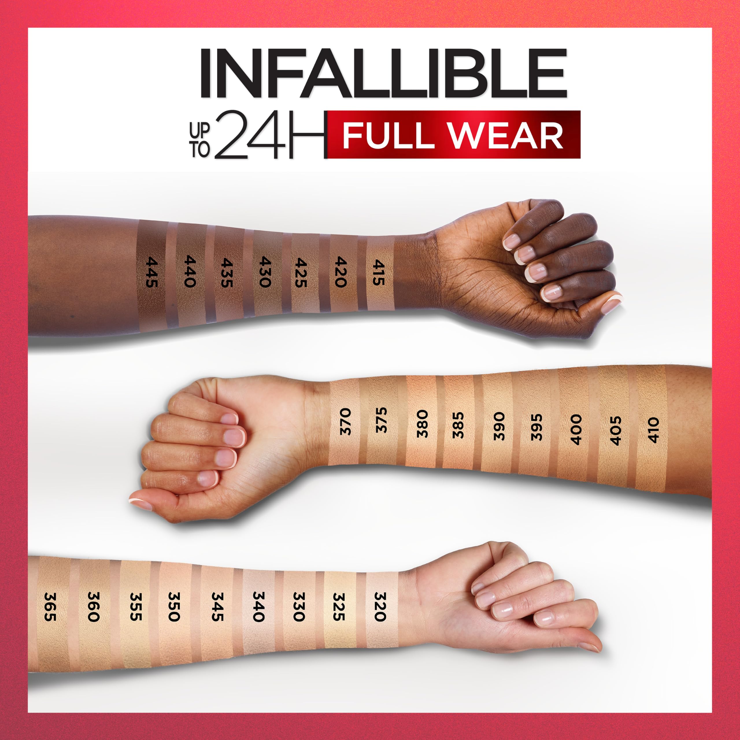 L’Oréal Paris Infallible Corrector, textura mate resistente al agua para cobertura duradera.
