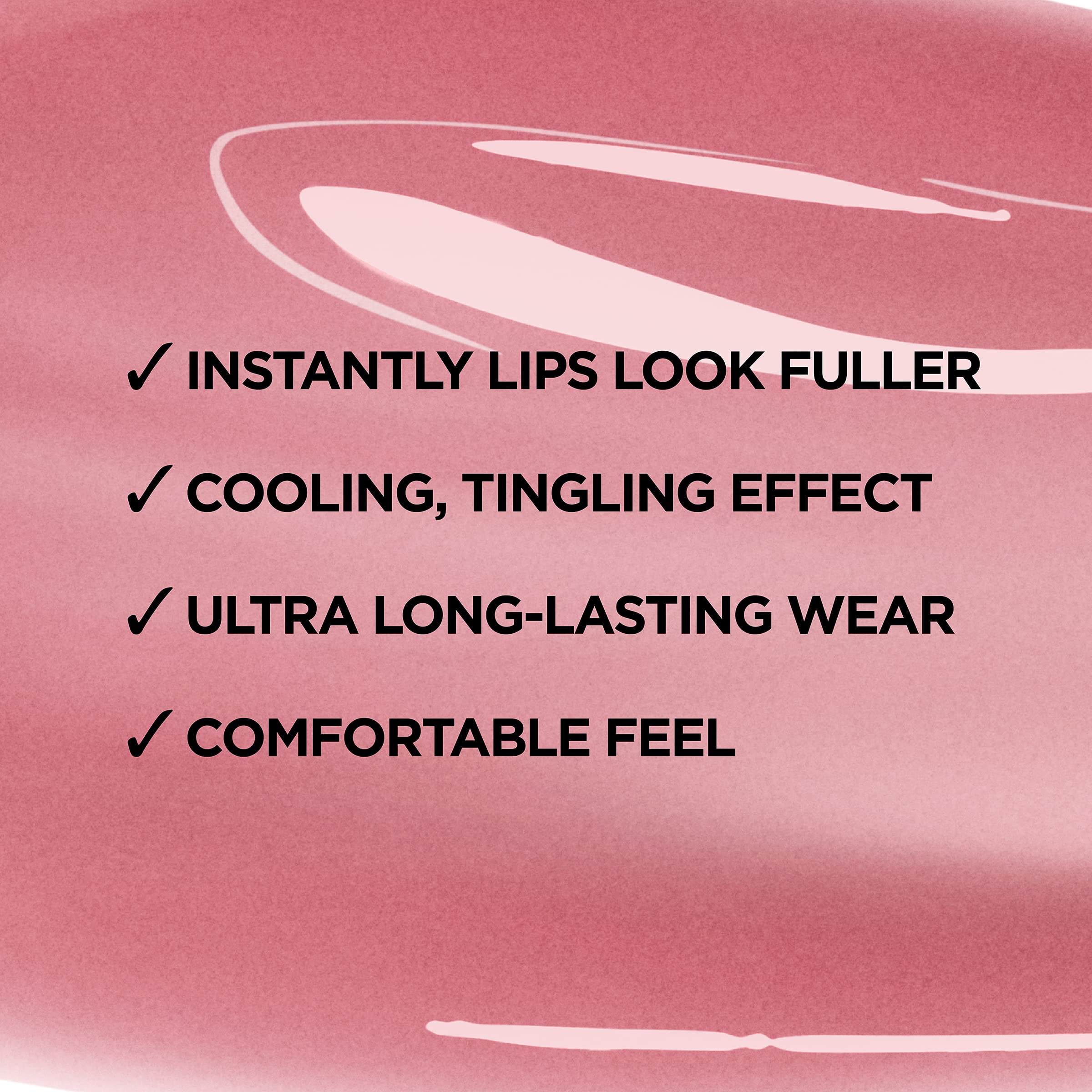 L'Oreal Paris Infallible Pro Gloss Plump brillo que realza la sonrisa de forma natural.