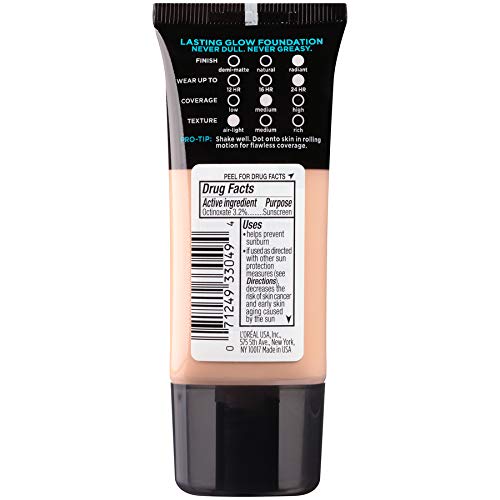 Textura cremosa de Infallible Pro Glow para aplicación suave