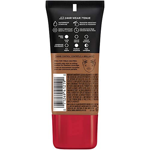 Textura cremosa del Pro Matte Nutmeg facilita una aplicación uniforme.