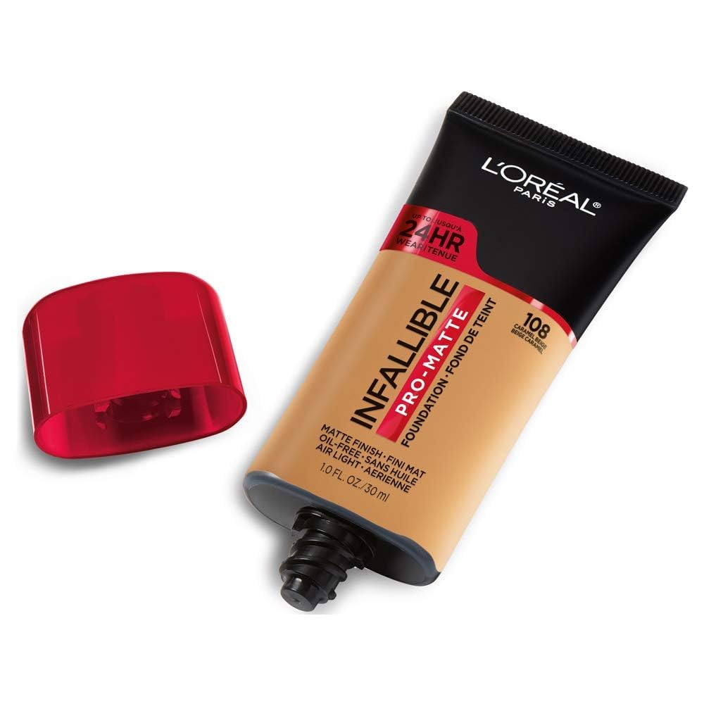 L'Oréal Paris Infallible Pro-Matte Foundation: acabado demi-mate para piel uniforme.