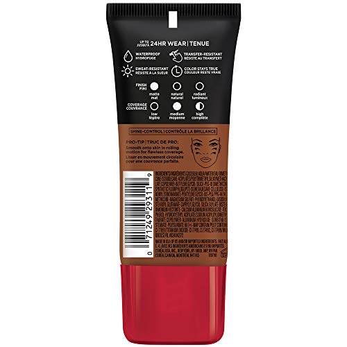 L'Oreal Paris Infallible Pro-Matte fundacion Cocoa: aplicacion-dedo para cobertura uniforme.