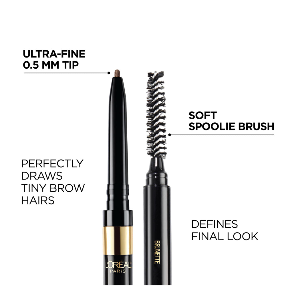 L'Oreal Paris Lápiz Definidor con cepillo para peinar y difuminar